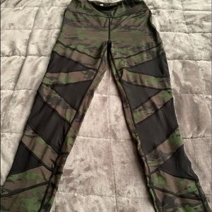 Camo Workout Capris